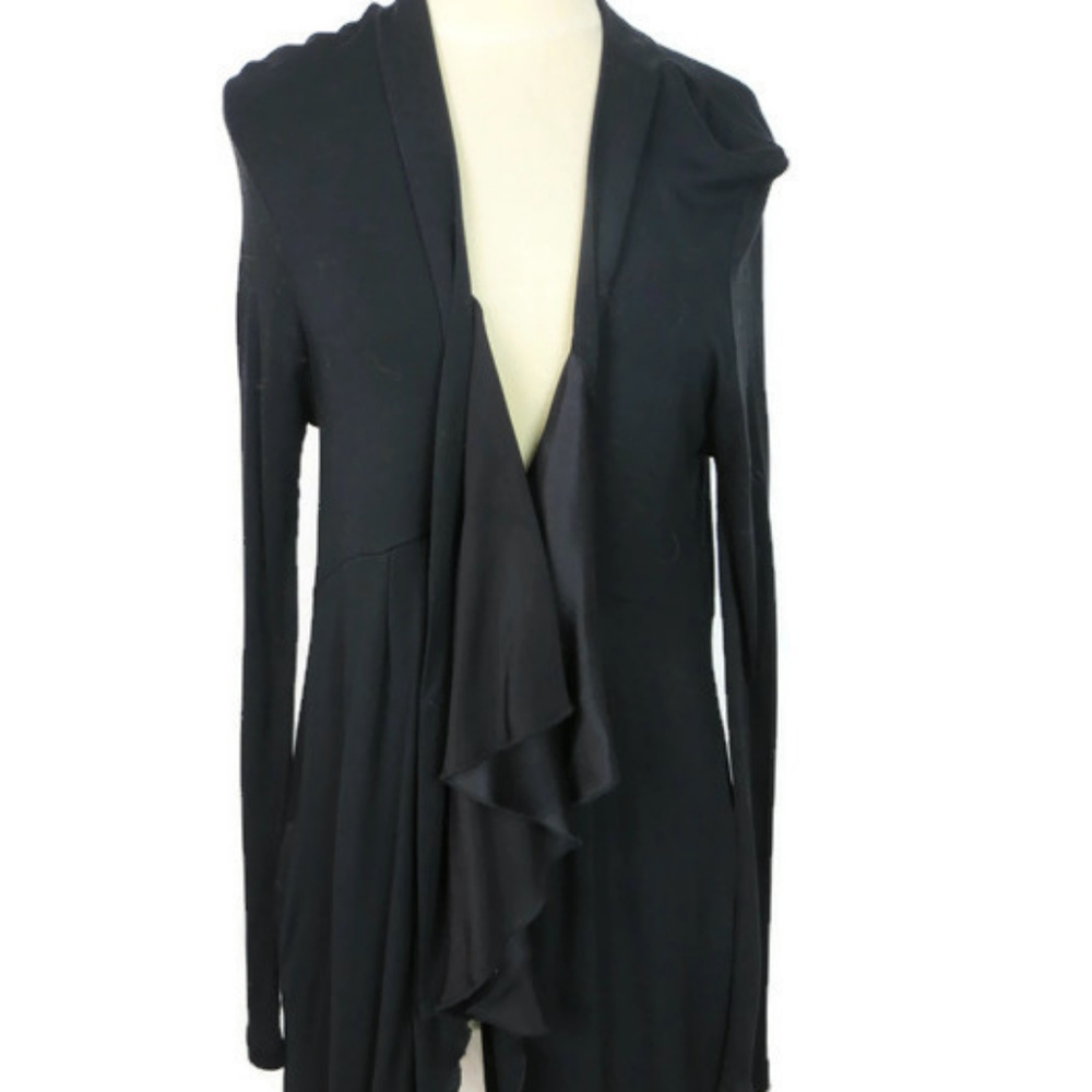 Laquette Sweater Navy Blue Size 2/12 Cardigan Hook